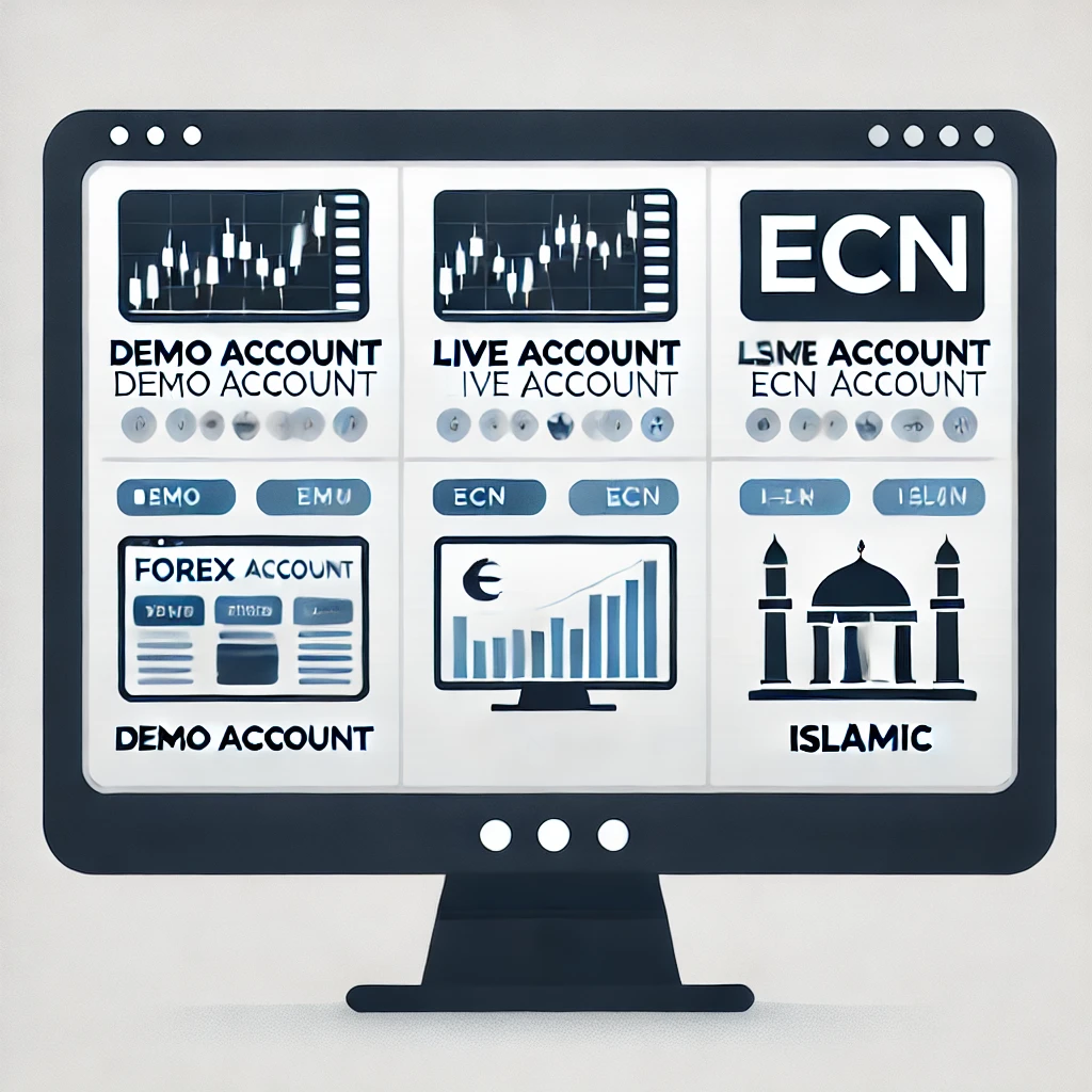 انواع حساب معاملاتی در فارکس 