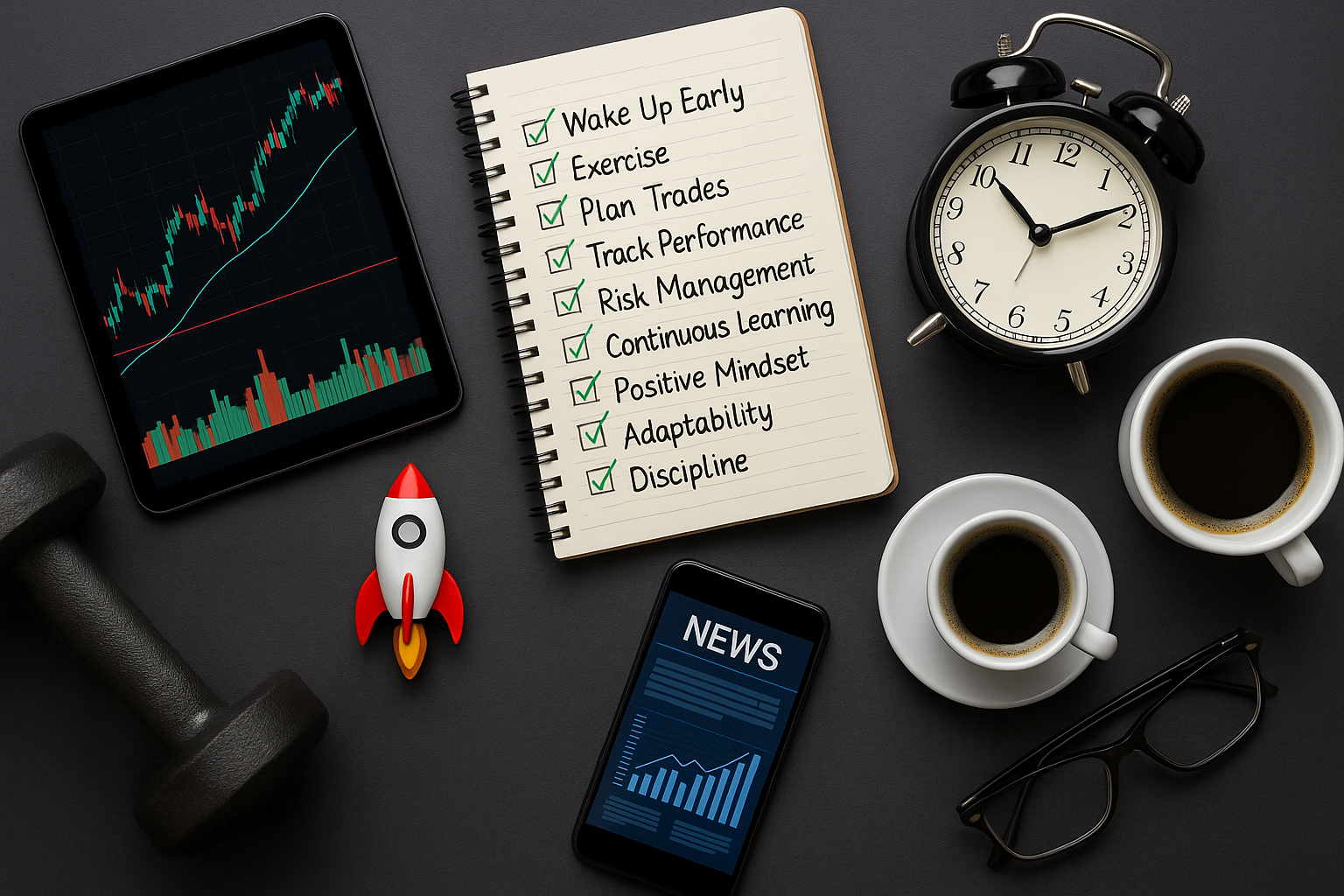 مهم‌ترین عادت‌های روزانه و سبک زندگی تریدرهای موفق در سطح جهانی