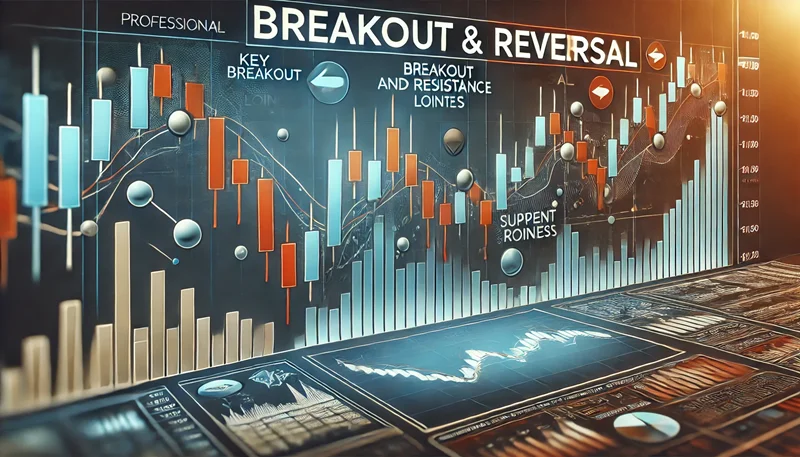 چگونه استراتژیهای شکست یا Breakout و بازگشتی یا Reversal را در معاملات پیادهسازی کنیم؟