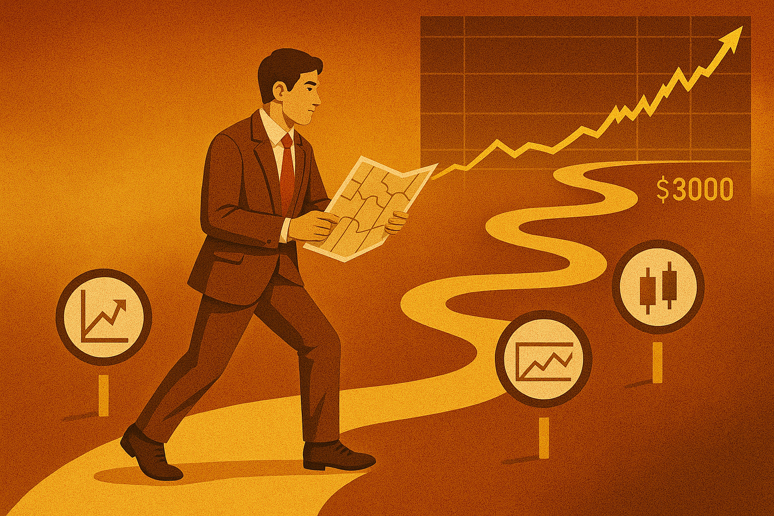 نقشه راه تبدیل به معامله گر سود ده ، از اولین معامله تا کسب سود مستمر؛ گام‌های حیاتی که باید بدانید